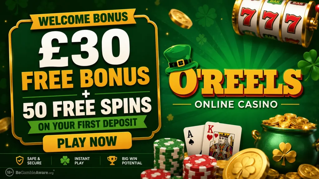 oreels bonus for new players